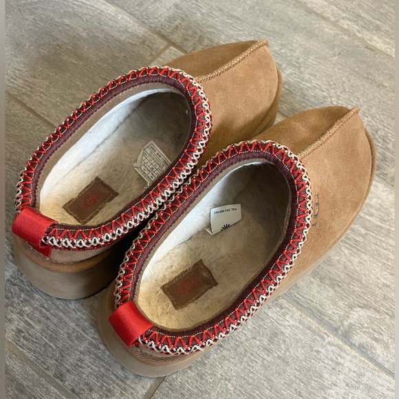 UGG Tazz Tasman Chesnut Women’s Slippers Size 7 - Picture 4 of 5